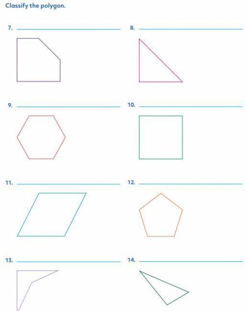Classify the polygon.