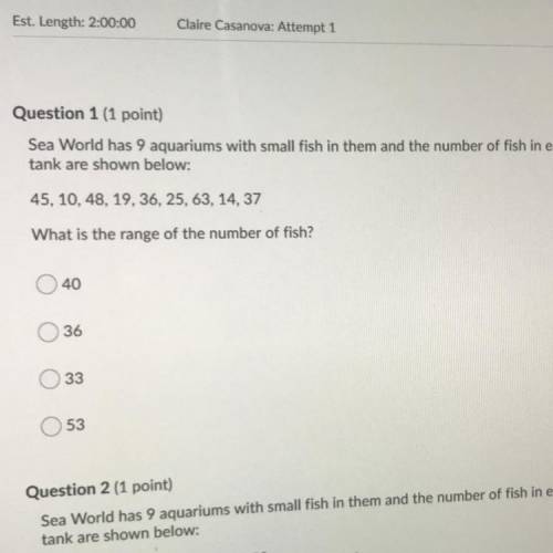 Please Help on An easy math question (do only the first one)