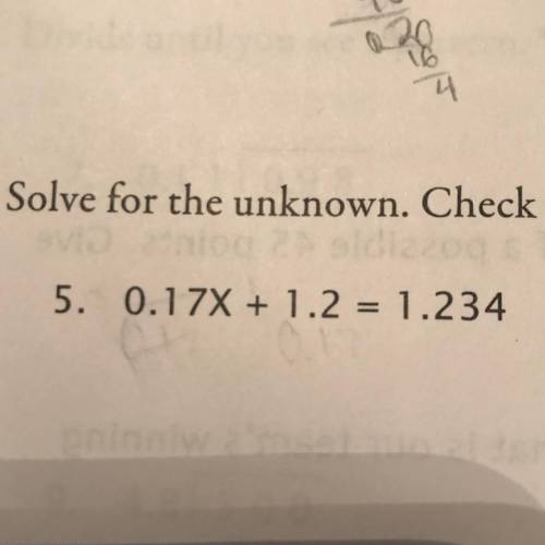 Help with #5 please!!
