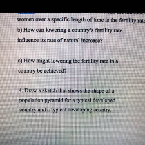PLEASE ANSWER B AND C AND IF POSSIBLE 4 WILL MARK BRAINLIEST