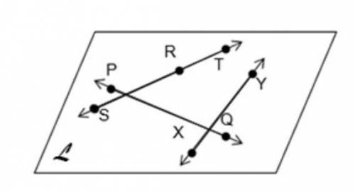 Answer the following questions using the plane shown in the figure. a. Name two different ways to na