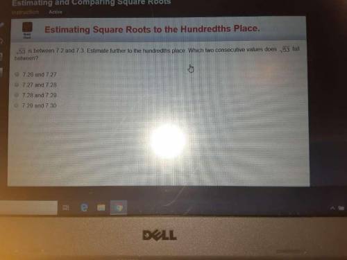 Estimating square roots to the hundredth place