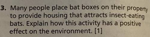 Many people place bat boxes on their property to provide housing that attracts insect -eating bats.