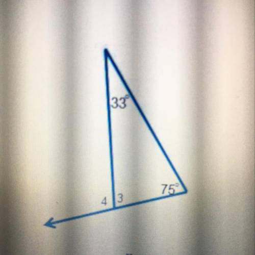 What is the measure of angle 4.