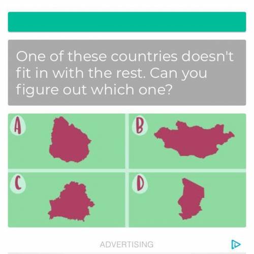 Which country doesn’t fit in?