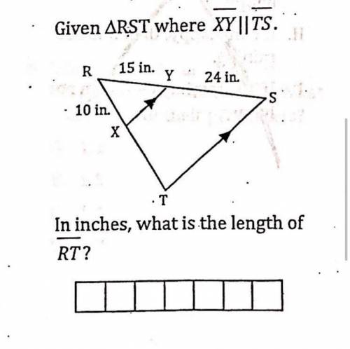 What is the length of RT?