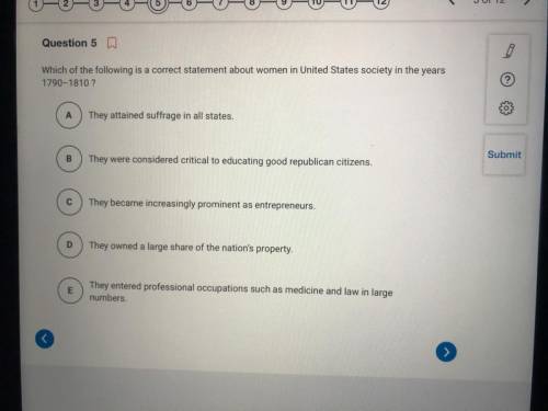 United States History Multiple Choice Question please help!