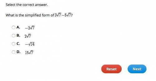 What is the simplified form of 3/7 5/7?