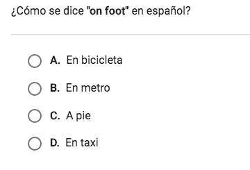 Help Spanish, test i need to get done for my class