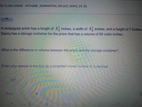 What is the diffrence in volume between the prism and the storage container??