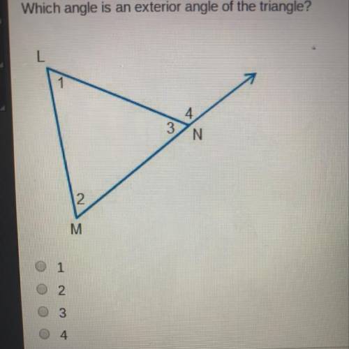 Exterior angles of a triangle...help?