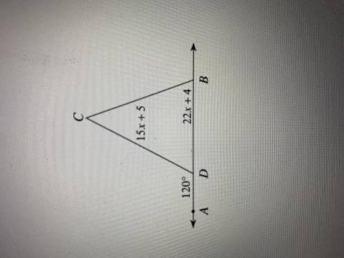 Please help —> What is the value of X?