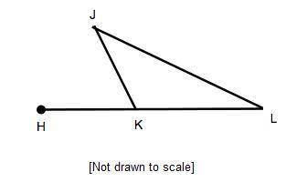 PLLLLLZZZZ HEEEEELPThe diagram below shows scalene triangle JKL.Which is true about the diagram? Sel