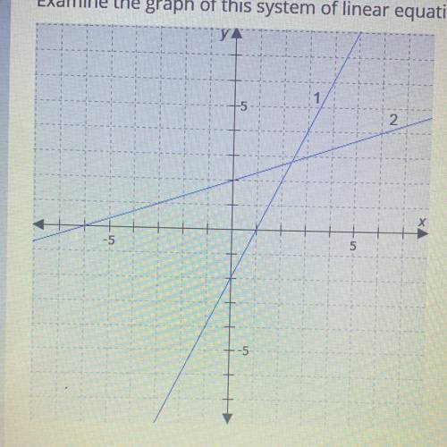 What is the equation of lines 1 and 2