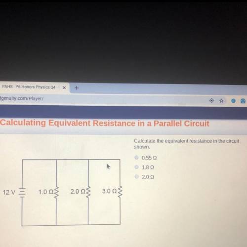 Calculate the equivalent resistance in the circuit shown please