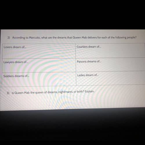 Please help asap on the boxes for question 2
