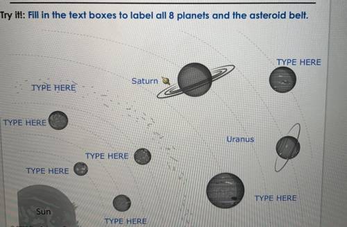 What are the planets name in order from the sun and forward?