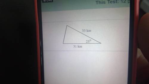 What is the area of this triangle (IM TAKING A TEST RN PLEASE HELP)