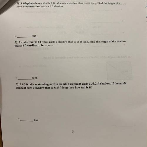 In need of help of these math questions
