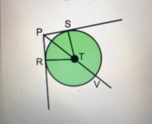 The measure of angle RTP is 50 degrees. Find the measure of angle TPS. 140 65 40