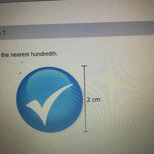 Find the area and round to the nearest hundredth