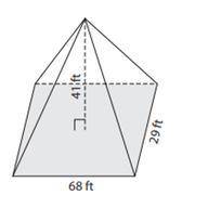 Whats the volume of this pyramid