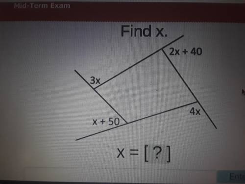 Help me please. find x