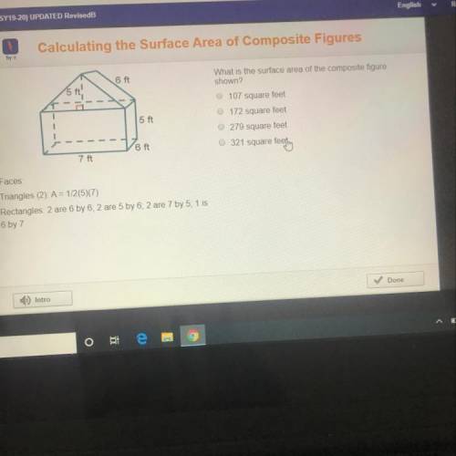 What is the surface area please