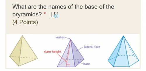 Helllppp  Options you have are  1 .  Triangular, Square and Hexagonal 2 .  Kite, Rectangular and Oct
