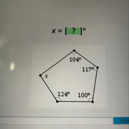 What does X=? I cannot figure out how to solve this problem please help!