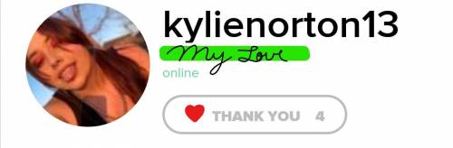 This is should be kylienorton13's (my love's) new user page.