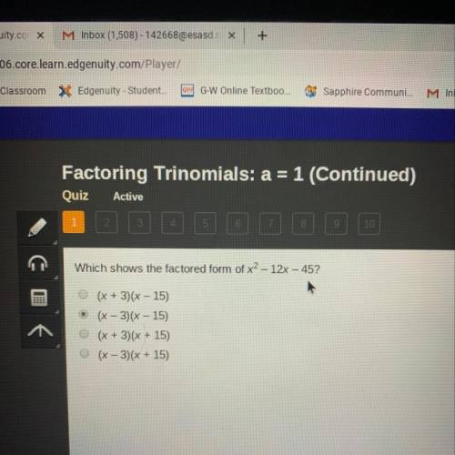 What is the factor form