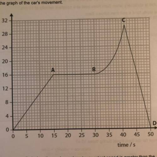 Q1. (a) A car accelerates at a constant rate of 1.83 m/s? along a flat straight road. The force acti