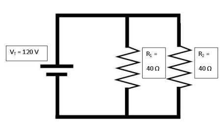 What is the total resistance for the circuit? (must include unit - ohms)