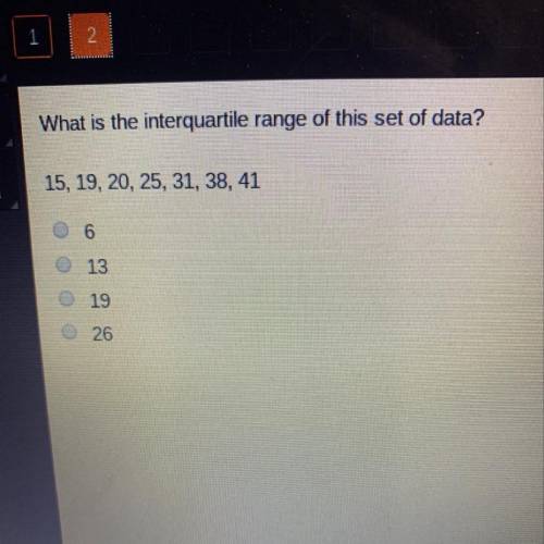 What is the interquartile range of this set of data?