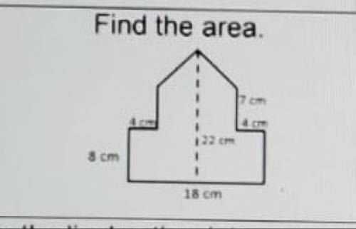Find the area of this shape. Urgent answer