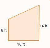 Layla is determining the area of the trapezoid. Her work is shown below. A trapezoid has a base of 1