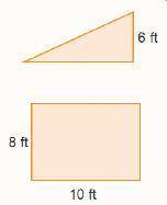 Layla is determining the area of the trapezoid. Her work is shown below. A trapezoid has a base of 1