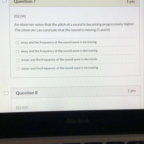 I need help with question seven please