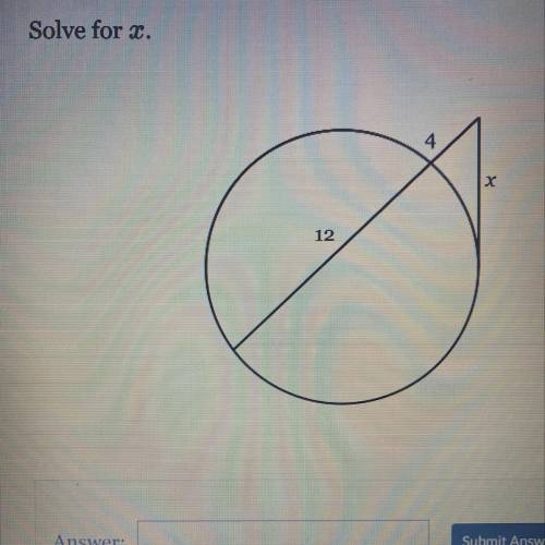 Solve for x , I need the answer before 8pm!!