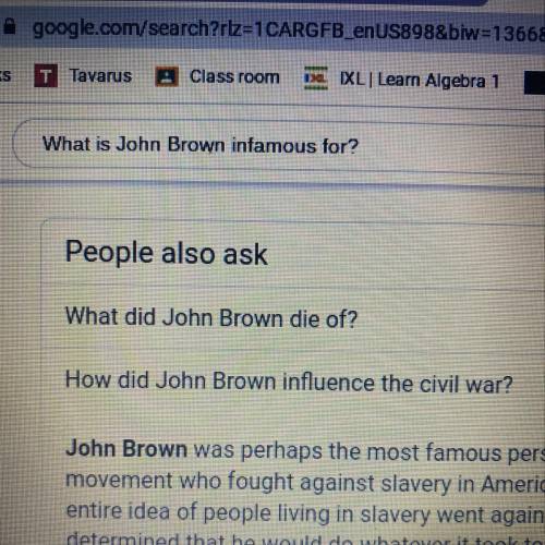 What is John brown infamous for ?