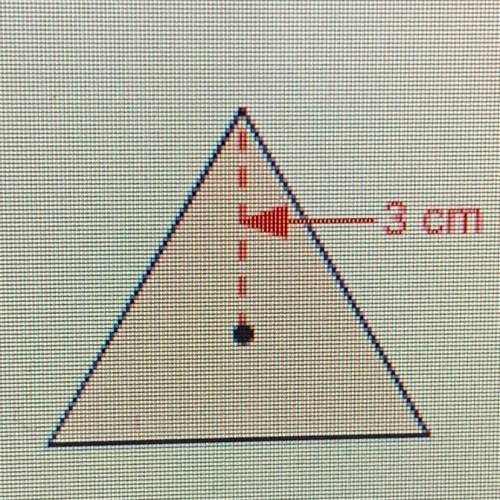 Find the area of the regular polygon with the given radius or apothem. Why is the area?