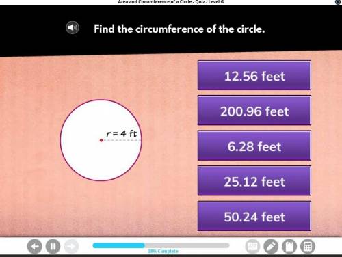 Find the circumference of the circle. I mastered the d variable but when i tried R i got it wrong pl