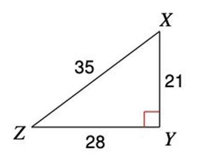 1. Select an angle OTHER THAN the right angle in the diagram and WRITE that angle. 2. State whether
