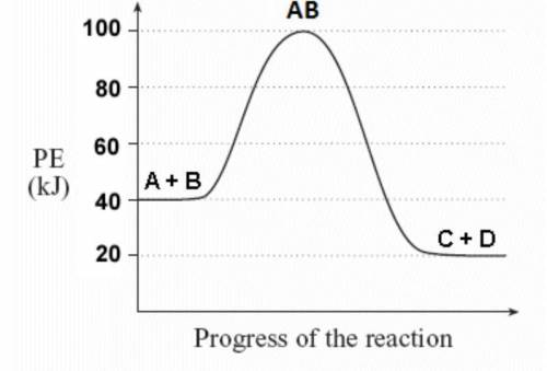 __________ What is the value of the activation energy for the forward reaction? Be sure to include t