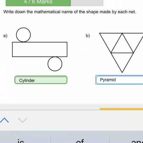 What is the mathematical shape made by each net