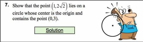 Circular equation question due 30 minutes 20pts please help me  show you work please