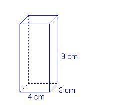 Will give brainliest! What is the volume of the right rectangular prism, in cubic centimeters? A pri
