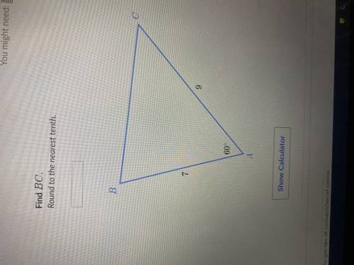 solve triangles using the law of cosines