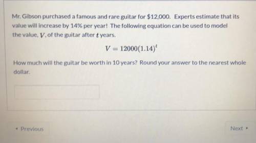 How much will the guitar be worth in 10 years?